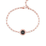 Personalisiertes Fotoarmband mit markanter Gliederkette