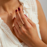 Personalisierter Haustier-Initial-Ring