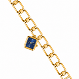 The Quadra - alloy chain-link bracelet analog watch