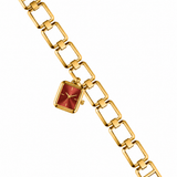 The Quadra - alloy chain-link bracelet analog watch