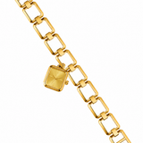 The Quadra - alloy chain-link bracelet analog watch