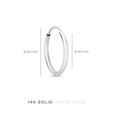 NoÃ©mie Sorel Earrings | White Gold