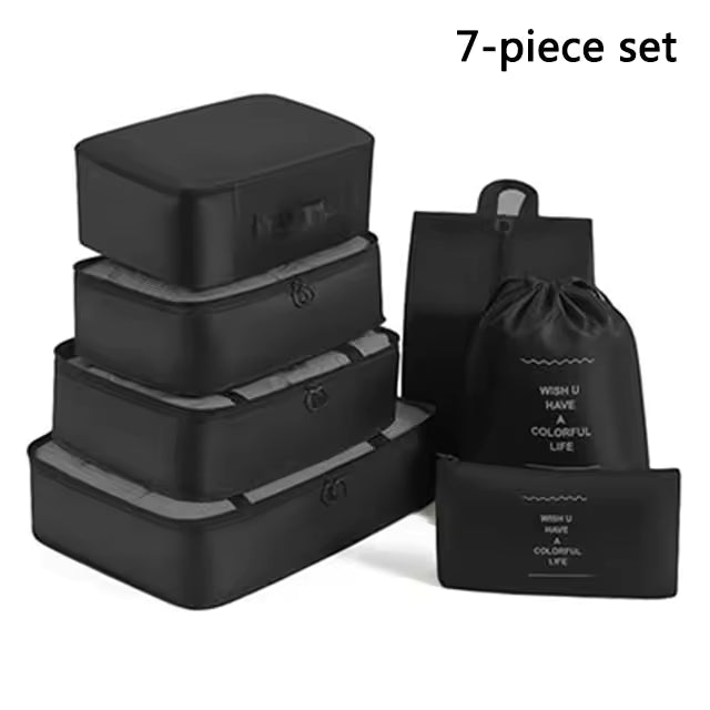 7 piece packing cube