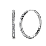 Sorel Pave Earrings | Gold