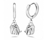 Hug Pendant Necklace with Bonus Earrings â€“ Limited Time Offer