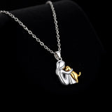 Hug Pendant Necklace with Bonus Earrings â€“ Limited Time Offer